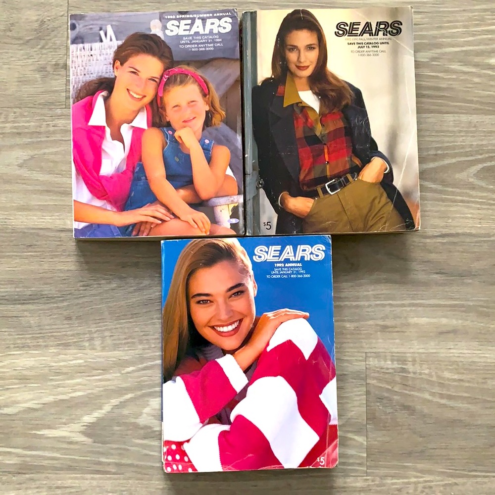 VINTAGE SEARS ROEBUCK CATALOG MAGAZINE SET
